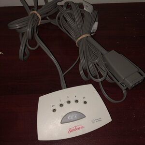 Sunbeam Electric Heated Blanket Replacement Controller Style Y85 120VAC 180w